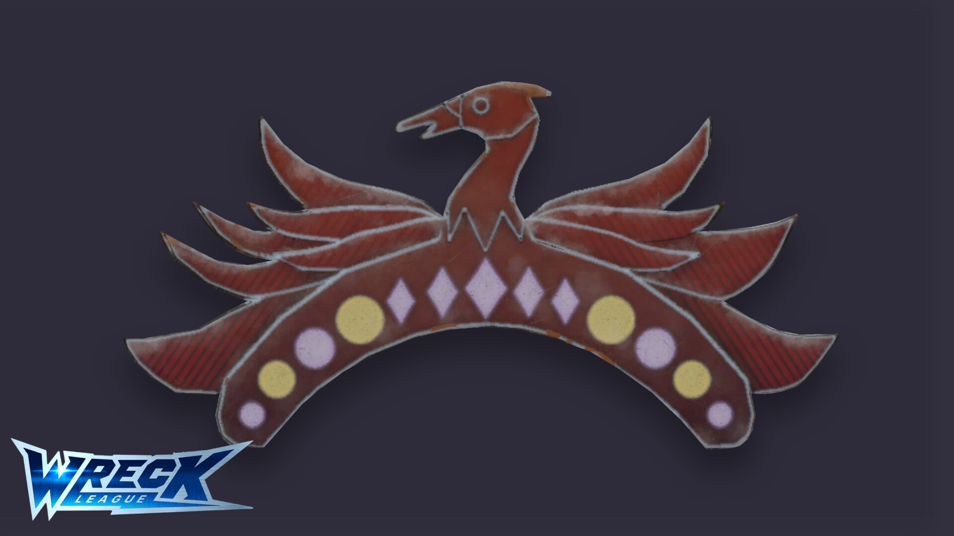 Wreck League — Props — phoenix circus arch emblem